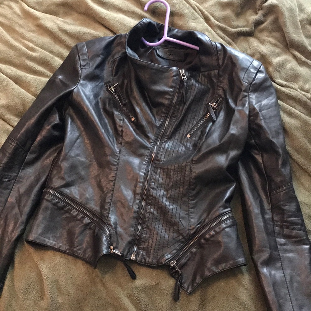 Leather jacket